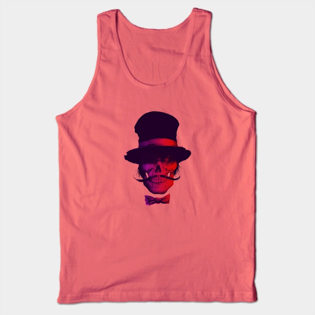 Gentleman Skull Tank Top by Verso